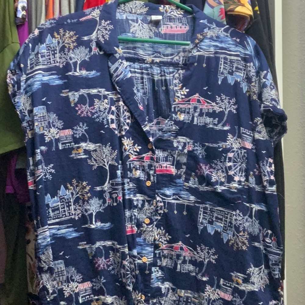 NWOT old navy tie front top
